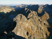 Přechod hřebene Bášt, Vysoké Tatry, Slovensko