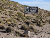 Loučíme se s přírodní rezervací Las Vicuñas, Chile