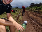 První den na cestě Chogoria Route - z mestečka Chogoria k bráně NP Mount Kenya, Mt. Kenya, Keňa