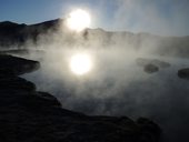 Termas de Polloquere, Salar de Surire, Chile