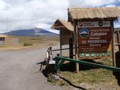 Vstupní brána NP Cotopaxi - El Pedregal, Ekvádor