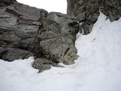 Kozia Kôpka (2100m) - středem jižní stěny, Vysoké Tatry, Slovensko