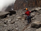 Batian (5199m)/Nelion (5188m), Mount Kenya, Keňa