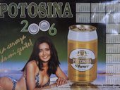 Reklamní plakáty na pivo v Jižní Americe - Bolívie