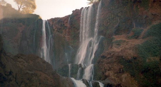 Vodopády d´Ouzoud (Cascades d´Ouzoud, Maroko