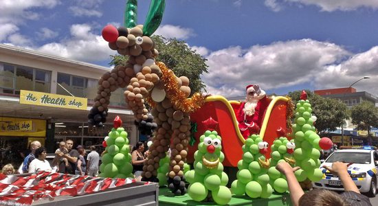 Santa parade