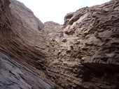 Vrstvení skalních sedimentů ... Quebrada de las Conchas, Argentina