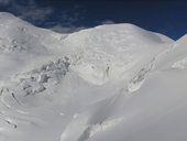 Aklimatizační procházka do třetího výškového tábora C3 (6125m), Kyrgyzstán