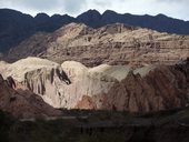 Barevné skalní formace, Quebrada de las Conchas, Argentina