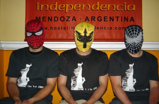 Kdo je kdo? Hostal Independencia, Mendoza, 18.ledna 2008