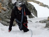 Kozia Kôpka (2100m) - středem jižní stěny, Vysoké Tatry, Slovensko