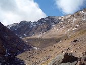 Zimní výstup na Jebel Toubkal (4167m), Vysoký Atlas, Maroko