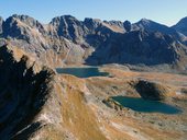 Přechod hřebene Bášt, Vysoké Tatry, Slovensko