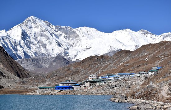 Gokyo, v pozadí Čo Oju