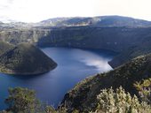 Laguna - jezero Cuicocha, Ekvádor