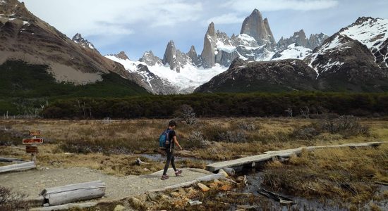 Cestou k Laguna Tres Fitz Roy