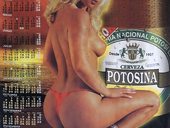 Reklamní plakáty na pivo v Jižní Americe - Bolívie