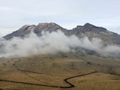 Pokus o výstup na sopku Iztaccíhuatl (5230m), Mexiko