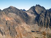 Přechod hřebene Bášt, Vysoké Tatry, Slovensko