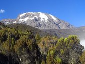 Kibo/Uhuru Peak (5895m), Kilimandžáro, Tanzanie
