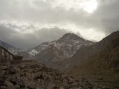 Zimní výstup na Jebel Toubkal (4167m), Vysoký Atlas, Maroko