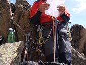 Batian (5199m)/Nelion (5188m), Mount Kenya, Keňa