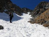 Jarní výstup na Zmrzlou vežu (2312m), Vysoké Tatry, Slovensko