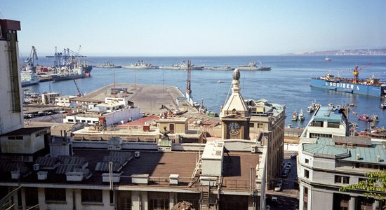 Valparaíso - největší chilský přístav, Chile