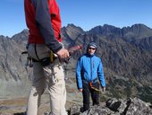 Přechod hřebene Bášt, Vysoké Tatry, Slovensko