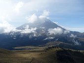 Pokus o výstup na sopku Iztaccíhuatl (5230m), Mexiko