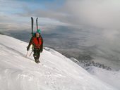 Slavkovský štít (2452m), Veverkův žlab, Vysoké Tatry, Slovensko