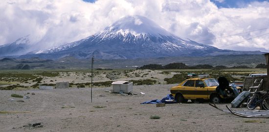 Parinacota (6342m), Národní park Lauca, Chile