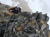 Kozia Kôpka (2100m) – jižní (Puškášův) pilíř, Vysoké Tatry, Slovensko