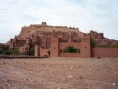 Hliněné hrady v poušti - Aït Benhaddou, Maroko