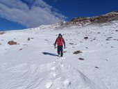 Výstup na jižní vrchol arménské nejvyšší hory Aragac (3890m)