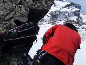 Zimní výstup na Ťažký štít (2520m), Vysoké Tatry, Slovensko