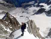 Aiguille d´Argentière (3902m), Francie/Švýcarsko