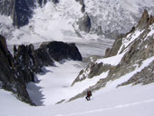 Aiguille d´Argentière (3902m), Francie/Švýcarsko