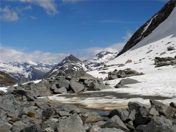 Panorama z oblasti Venedigergruppe.