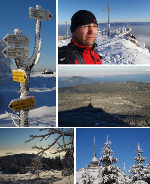 Výstup na Ještěd (1012m).