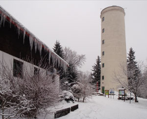 Vrchol Libín (1096m)/Šumavské podhůří - rozhledna.