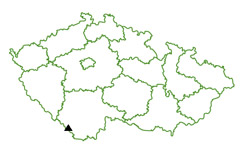Mapa - Plechý (1378m), Šumava
