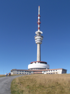 Vrchol Pradědu (1491m), Hrubý Jeseník.