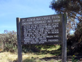 Minto´s Hut, Mt. Kenya, Keňa