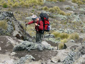 Minto´s Hut, Mt. Kenya, Keňa