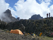 Minto´s Hut, Mt. Kenya, Keňa