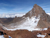 Point Lenana (4985m), Mt. Kenya, Keňa