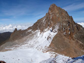 Point Lenana (4985m), Mt. Kenya, Keňa