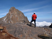 Point Lenana (4985m), Mt. Kenya, Keňa