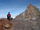 Point Lenana (4985m), Mt. Kenya, Keňa